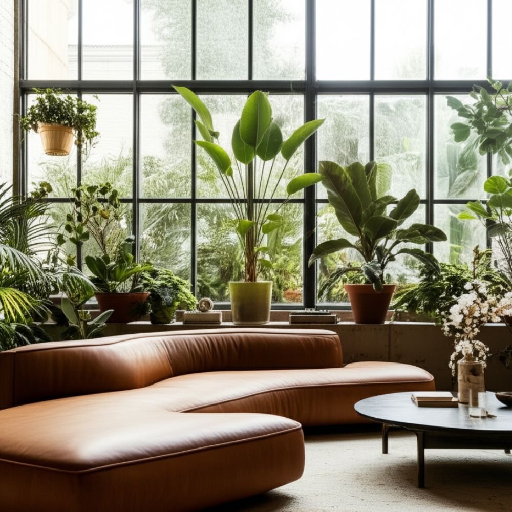 interior design trends 2025 - biophilic design
