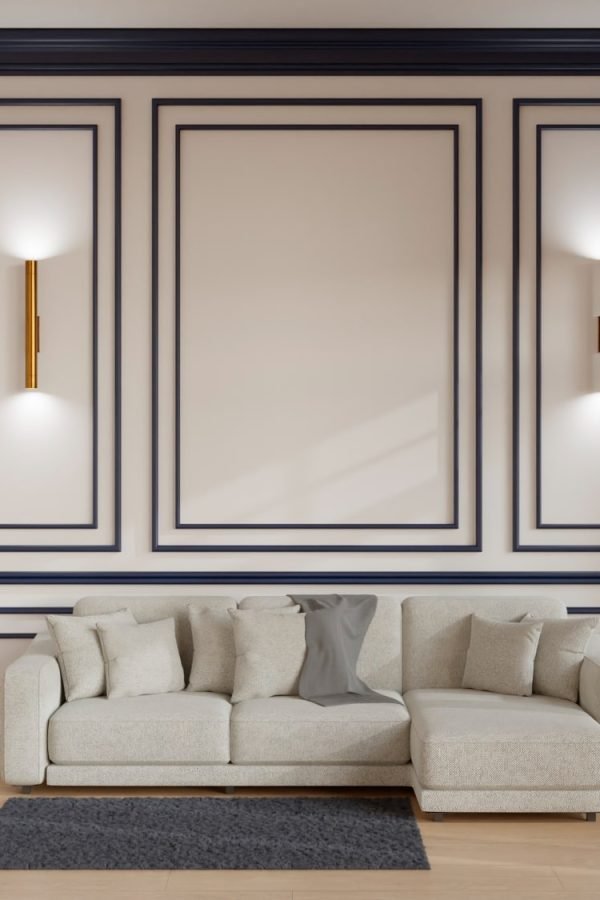 Picture Frame PVC Wall Moulding Design-min